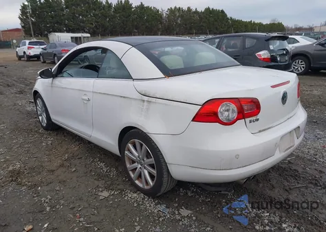 2009 Volkswagen Eos Turbo z USA, uszkodzony, nr VIN WVWBA71F09V013221